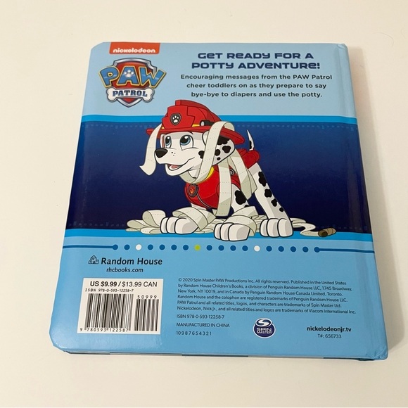 Paw Patrol Potty Patrol And Lets Be Thankful Lot of 2 Books - Picture 10 of 16